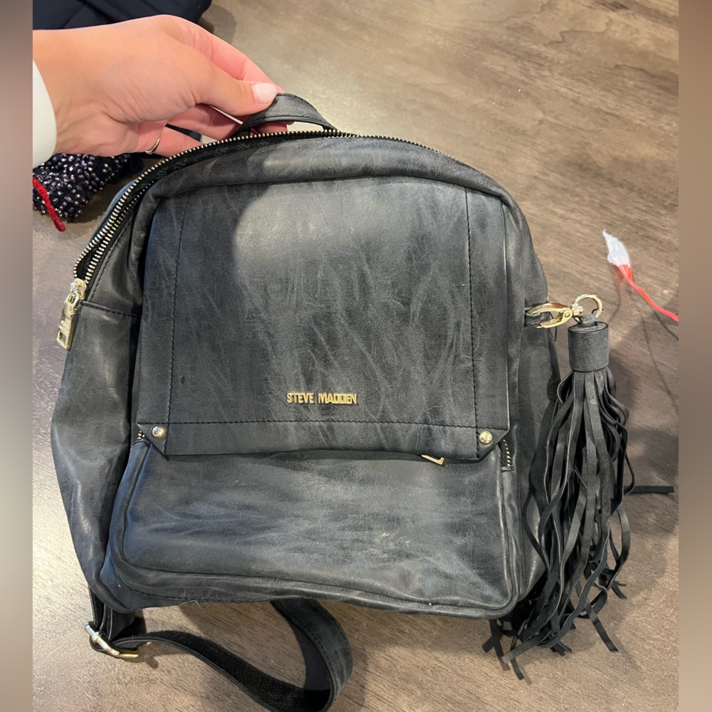 Distressed Steve Madden backpack